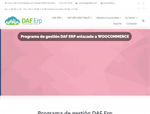 Tablet Screenshot of daferp.com